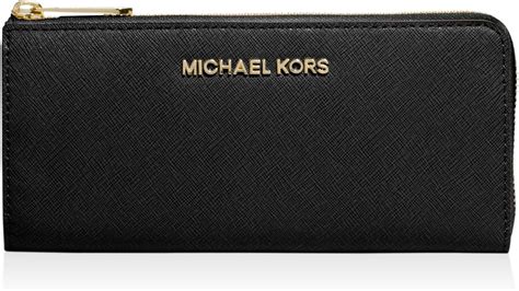 jet set travel large leather waller michael kors|Michael Kors wallet double zip.